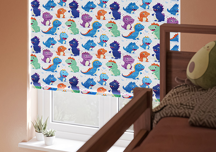 Roarsome, Multi - Motorised Roman Blind - Image 5